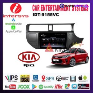 Head Unit Android Intersys 9 inch OEM KIA RIO 2012 up + Soket PnP  2012-2014