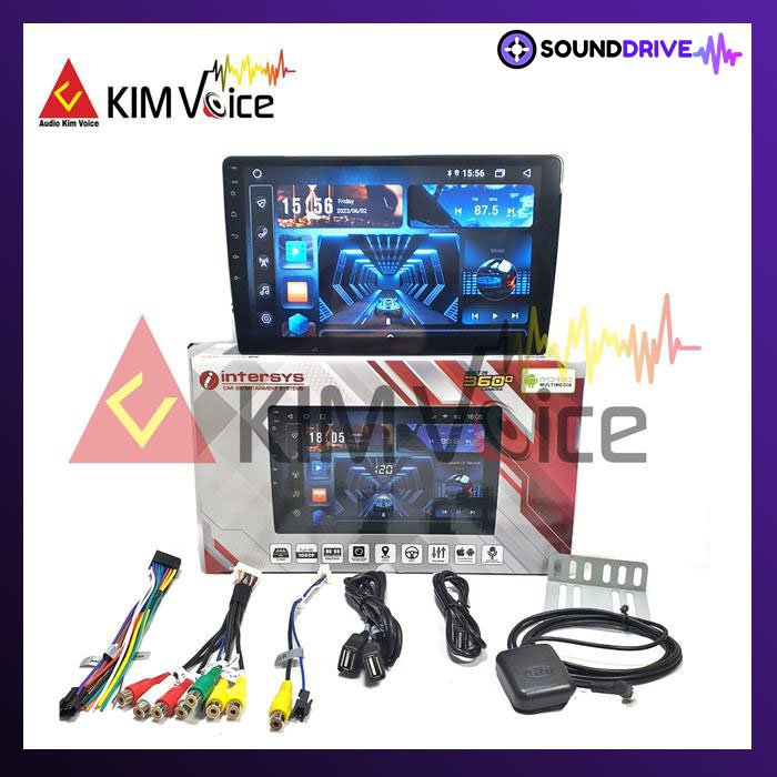 Head Unit Android Intersys 9 inch OEM KIA Sportage 2010-2016 Soket PNP - Image 2