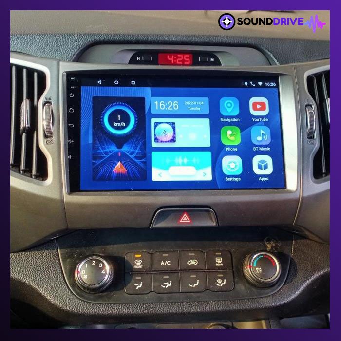 Head Unit Android Intersys 9 inch OEM KIA Sportage 2010-2016 Soket PNP - Image 5