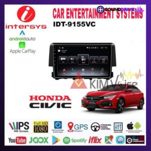 Head unit Android Intersys 9 Inch OEM Honda Civic Turbo 2016- 2018 pnp