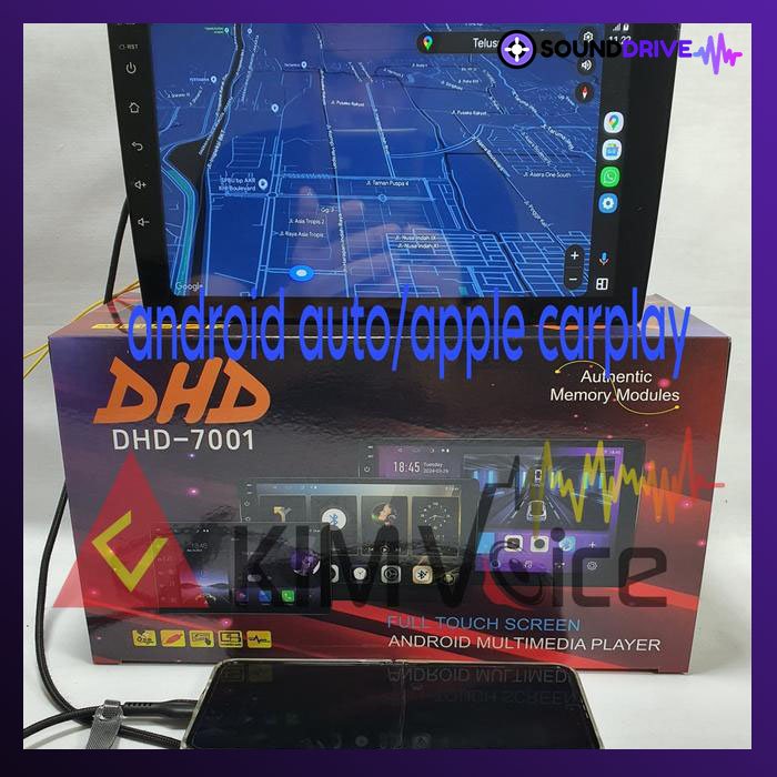 Head Unit Android DHD 9 inch OEM KIA Sportage 2010-2016 Soket PnP - Image 3