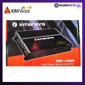 Power Amplifier Intersys ISP-4360 4 Channel