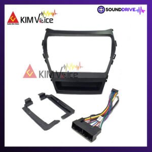 Frame Head Unit Android 9 Inch for hyundai Santa Fe 2012 up