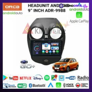 Head unit Android Orca Orca 9 inch OEM Datsun Go Soket pnp