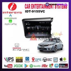 Head unit Android Intersys 9 Inch OEM CIVIC 2012 - 2015 + CANBUS