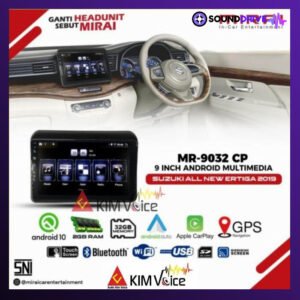 Head Unit Android MIRAI 9 inch OEM Ertiga 2019 Suzuki XL7 Soket PNP - 9 inch