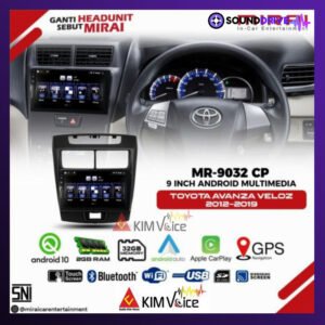 Head Unit Android MIRAI 9 inch OEM New Avanza Xenia 2012-2018 PNP