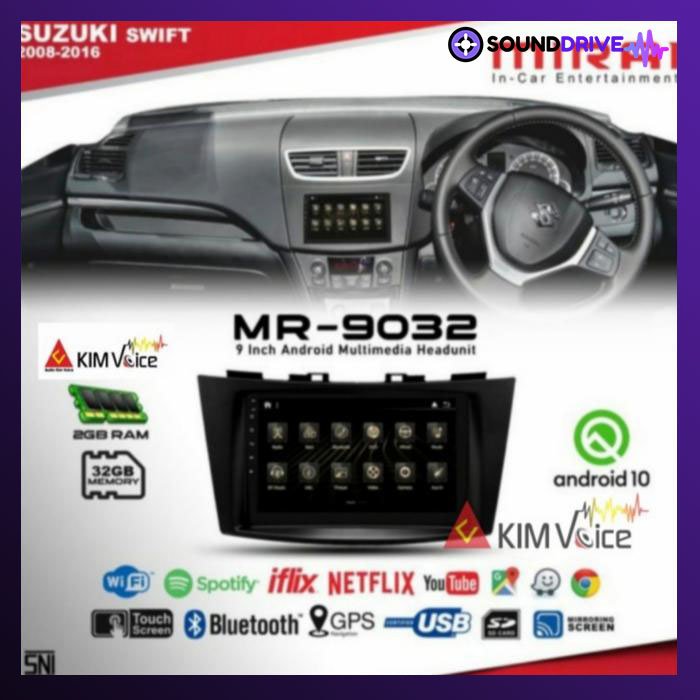 Head Unit Android MIRAI 9 inch OEM Ertiga lama Swift 2012- 2018