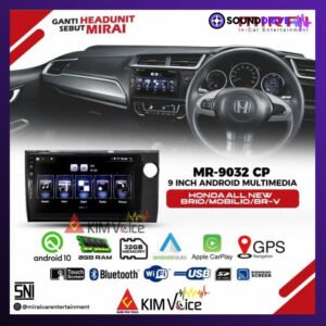 Head Unit Android Mirai OEM Brio Mobilio BRV 9 inch Soket PNP