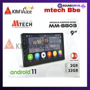 Head Unit Android 10 inch Mtech MM-8803 IPS Quantum Display Android 10