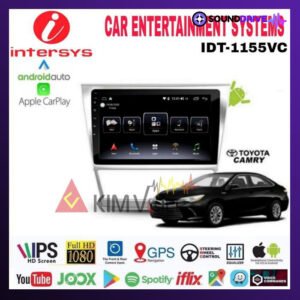 Head Unit Android Intersys 10 Inch OEM Camry 2006-2012 soket pnp - 9 inch
