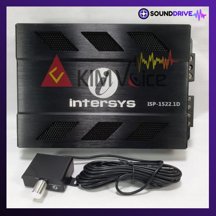 Power Monoblok Intersys ISP 1500.D 1 Channel with Control Bass - Image 2