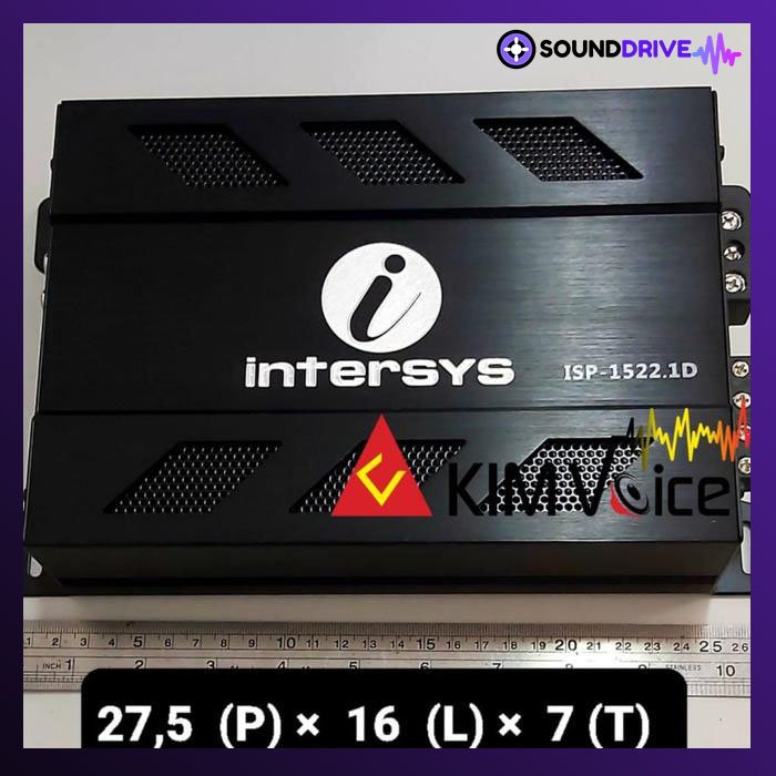 Power Monoblok Intersys ISP 1500.D 1 Channel with Control Bass - Image 5