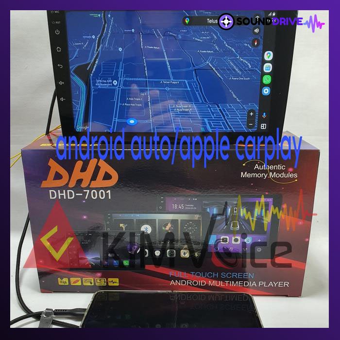 Head Unit Android DHD 9 Inch OEM Honda Brio Mobilio BRV Soket PNP - Image 3