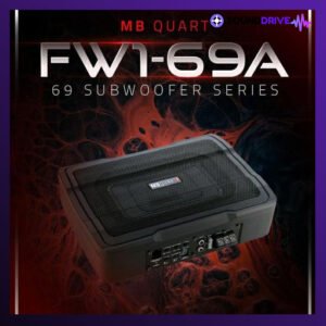 Subwoofer Kolong Aktif Slim MBQUART FW1-69A + with bass control