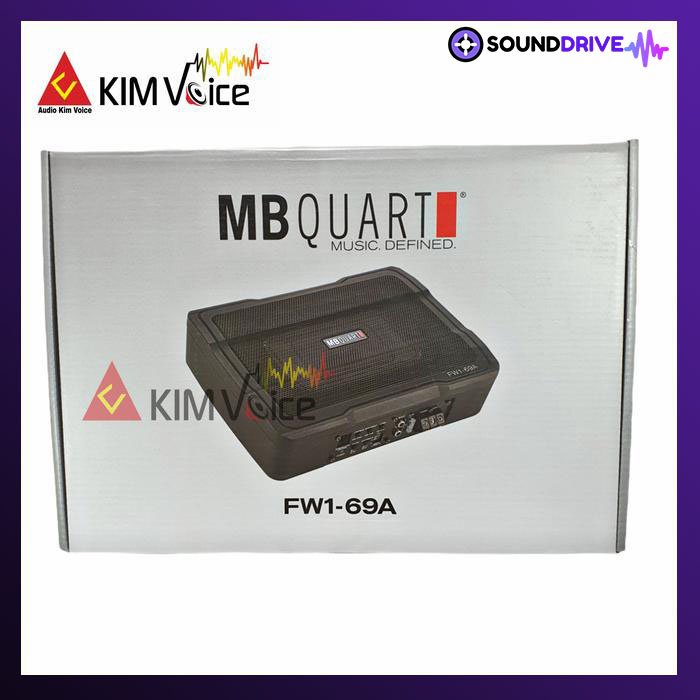 Subwoofer Kolong Aktif Slim MBQUART FW1-69A + with bass control - Image 2