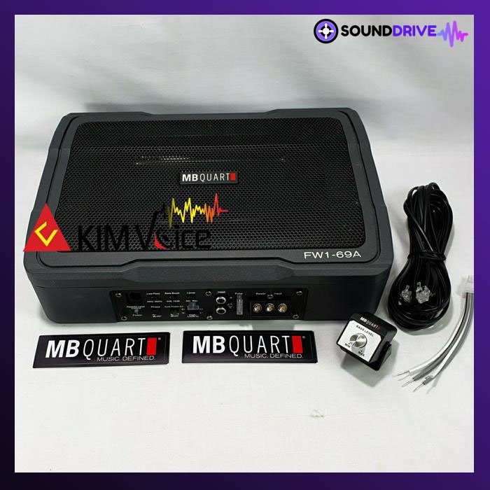 Subwoofer Kolong Aktif Slim MBQUART FW1-69A + with bass control - Image 5
