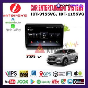 Head Unit Android Intersys 10 inch OEM Honda HRV Soket pnp