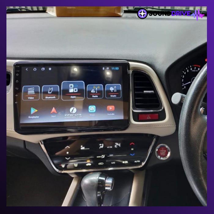 Head Unit Android Intersys 10 inch OEM Honda HRV Soket pnp - Image 5