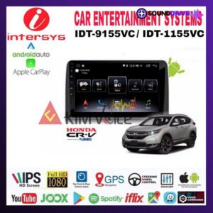 Head Unit Android Intersys 9 inch OEM CRV Turbo 2017 up Soket PNP IPS - 9 inch