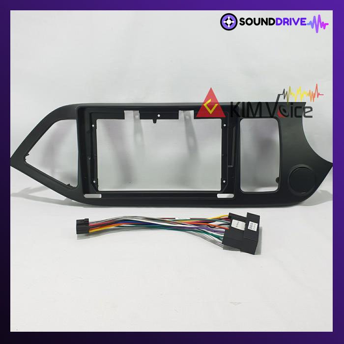 Frame Head Unit Android 9 inch for Picanto 2011-2015 - Image 2