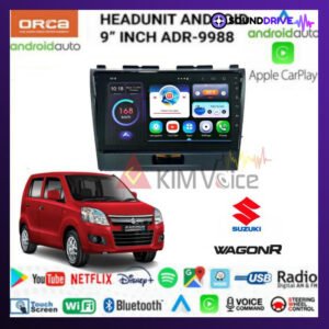 Head Unit Android Orca 9 inch OEM karimun Wagon R 2010-2018 Soket pnp