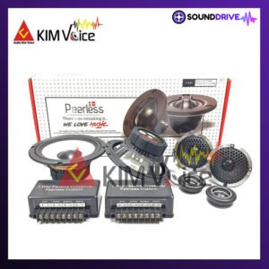 Speaker Split 3 Way Peerless 6 Inch Speaker Mobil