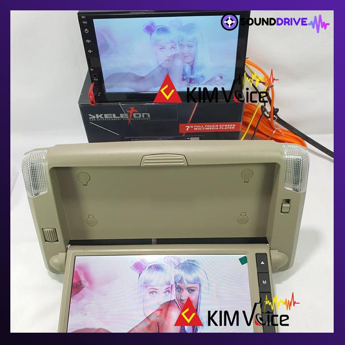 DOUBEL DIN Deckless Skeleton SKT-8197 7 Inch MP5 full touch + Kamera - Image 3