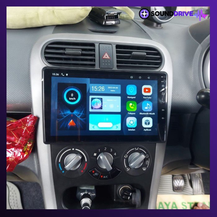 Head unit Android Intersys 9 Inch OEM Suzuki SPLASH Soket PNP - Image 5