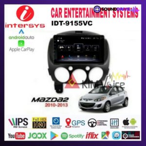 Head Unit Android Intersys 9 inch OEM Mazda 2 2010 up