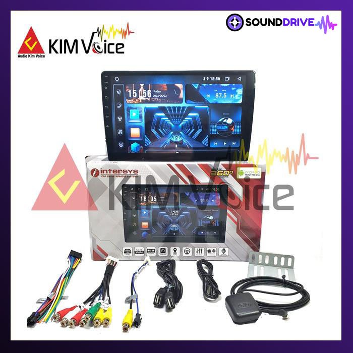 Head unit Android Intersys 9 Inch OEM MIRAGE Soket PNP - Image 2