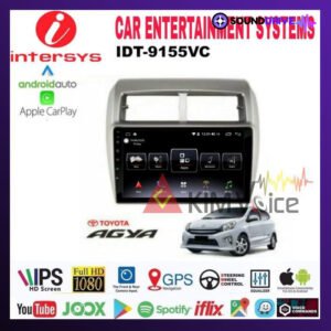 Head unit Android Intersys 9 Inch OEM AGYA Soket PNP