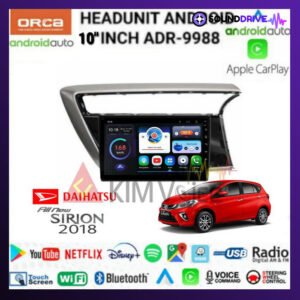 Head unit Android Orca 10 inch OEM Sirion 2018 up Voice Command