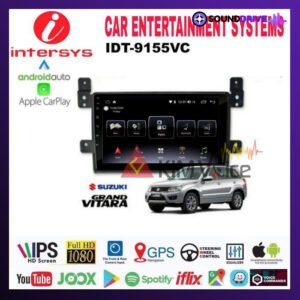 Head unit Android Intersys 9 Inch OEM Grand Vitara Soket PNP