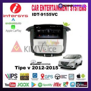 Head Unit Android Intersys 9 inch OEM Toyota Innova type V 2012 - 2015