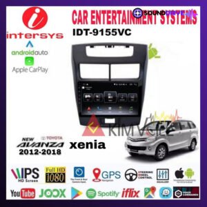 Head Unit Android Intersys 9 inch OEM New Avanza Xenia 2012-2018 PNP