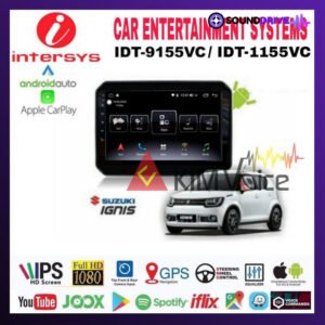 Head Unit Android Intersys 9 inch OEM Suzuki Ignis Soket PNP