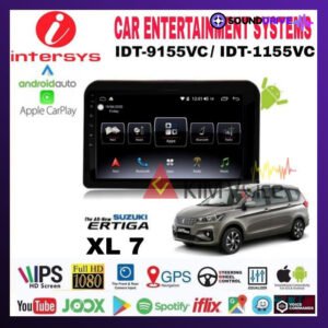 Head Unit Android Intersys OEM Ertiga/XL7 2019 up Soket pnp - 9 inch