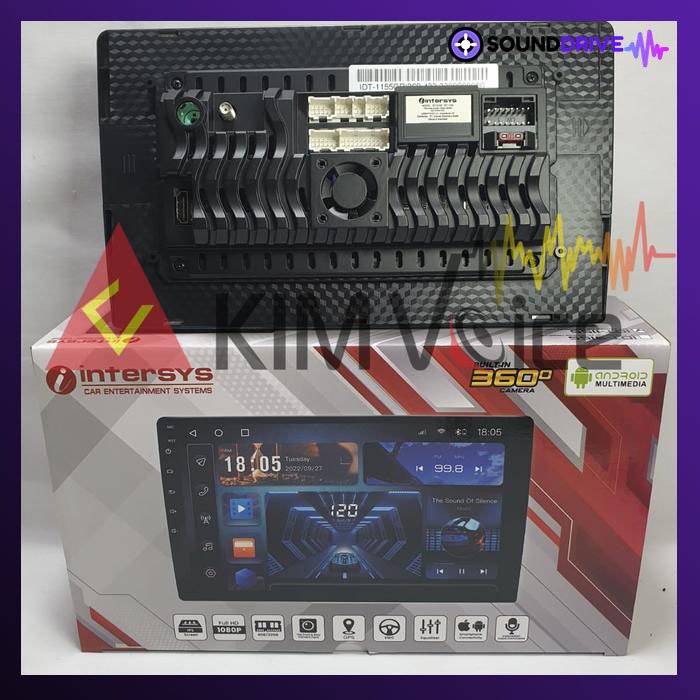 Head Unit Android INTERSYS IDT 9155 9 Inch ips screen - Image 5