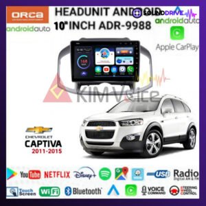 Head Unit Android Orca 10 inch OEM CAPTIVA 2011-2015 + canbus+ soket pnp
