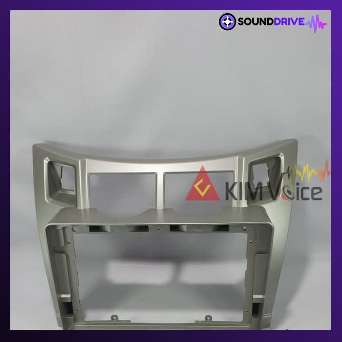 Frame Head unit Android 9 inch for Yaris Lama - Silver - Image 3