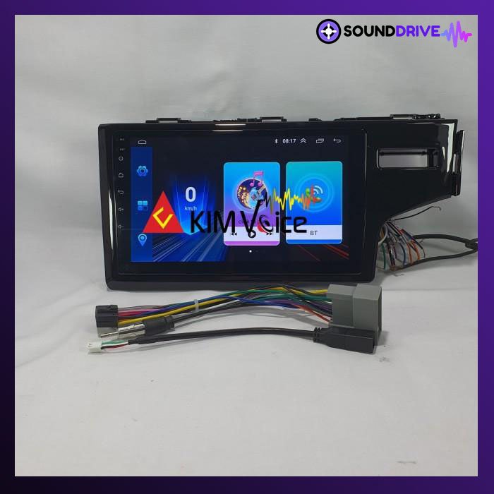 Frame head unit Android 10 inch for Honda Jazz 2013 up + Soket - Image 2