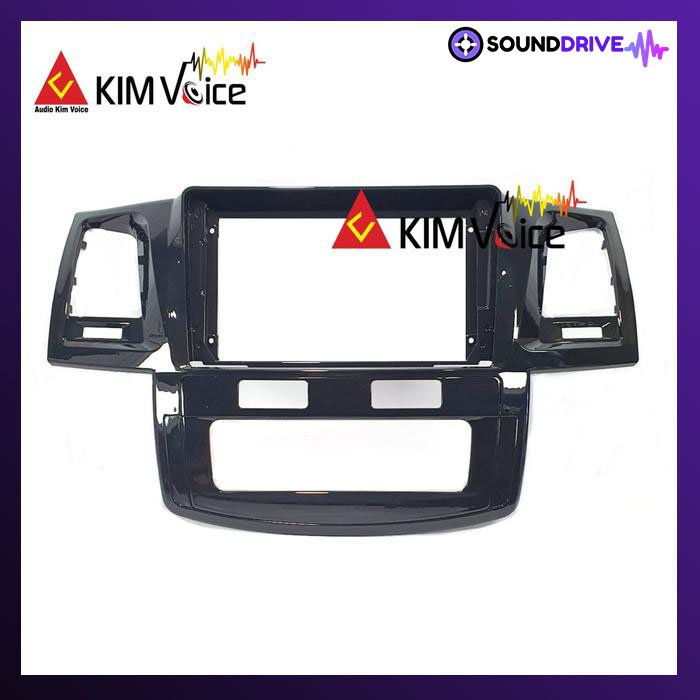 Frame Head unit Android 9 inch for Fortuner 2005-2014 + Soket