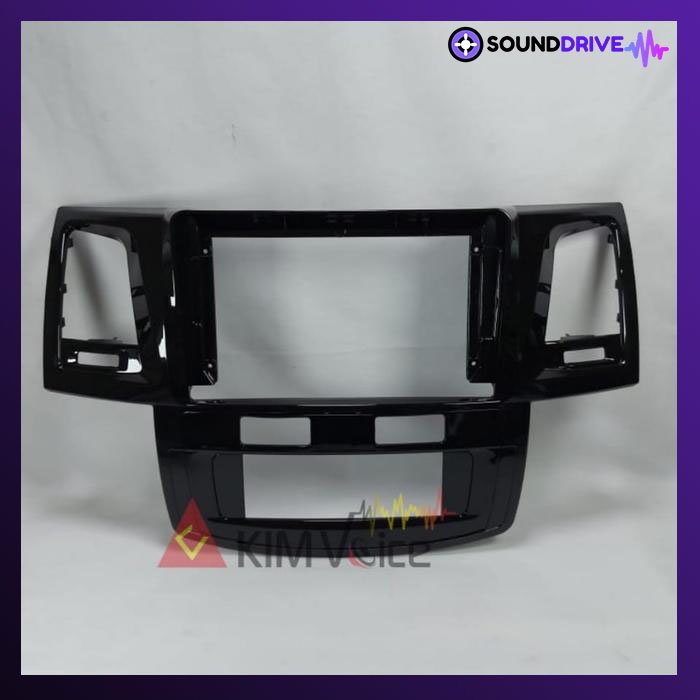 Frame Head unit Android 9 inch for Fortuner 2005-2014 + Soket - Image 2