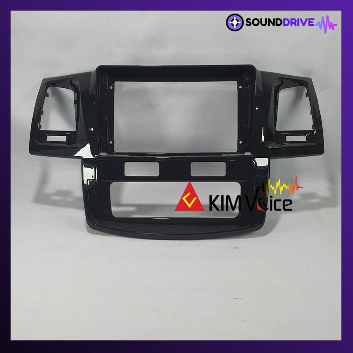 Frame Head unit Android 9 inch for Fortuner 2005-2014 + Soket - Image 3