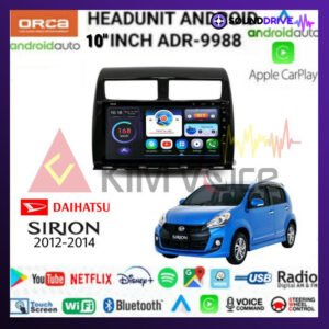 Head Unit Android 10 inch OEM Sirion 2012-2014 Soket pnp