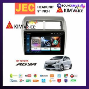 Head Unit Android OEM AGYA AYLA 9 inch Soket PnP