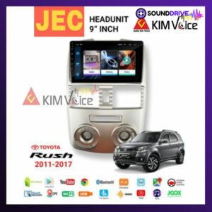 Head Unit Android OEM RUSH 2011-2017 9 inch Soket PnP