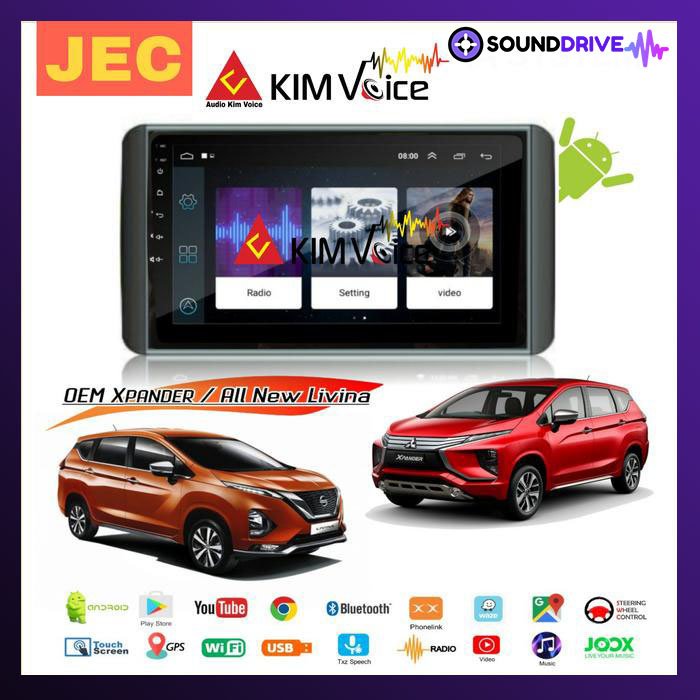 Head Unit Android OEM Expander 9 inch Soket PnP - 10 Inch