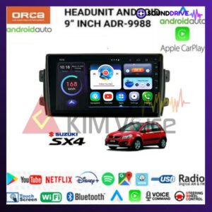 Head Unit Android Orca 9 inch OEM Sx4 Baleno lama Soket pnp